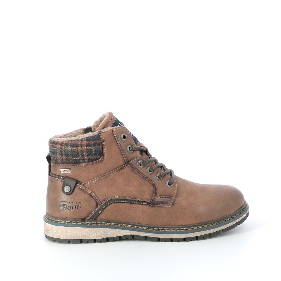 Tom Tailor Boots \u0026 enkellaarsjes - Veterschoenen - Bruin - Pronti