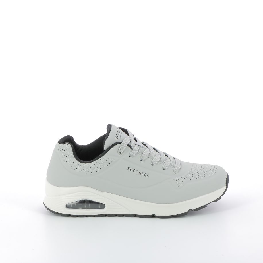 Leger krijgen lade Skechers Sneakers - Veterschoenen - Grijs - UNO STAND ON AIR - Pronti