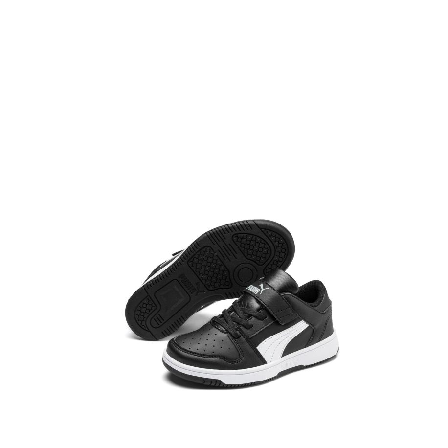 puma suede blanche et noir