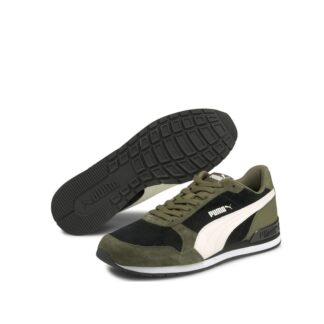 pronti-767-9o0-puma-baskets-sneakers-chaussures-a-lacets-sport-kaki-st-runner-fr-1p