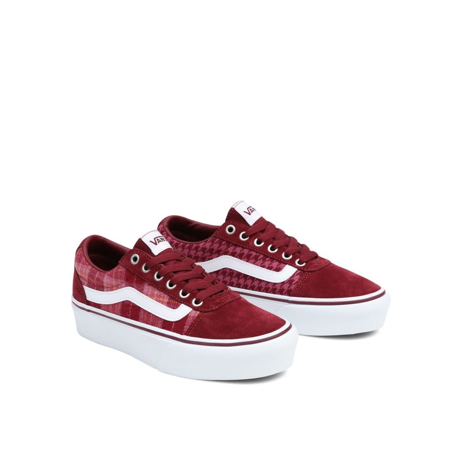 Vans Sneakers - Veterschoenen - Rood - Pronti